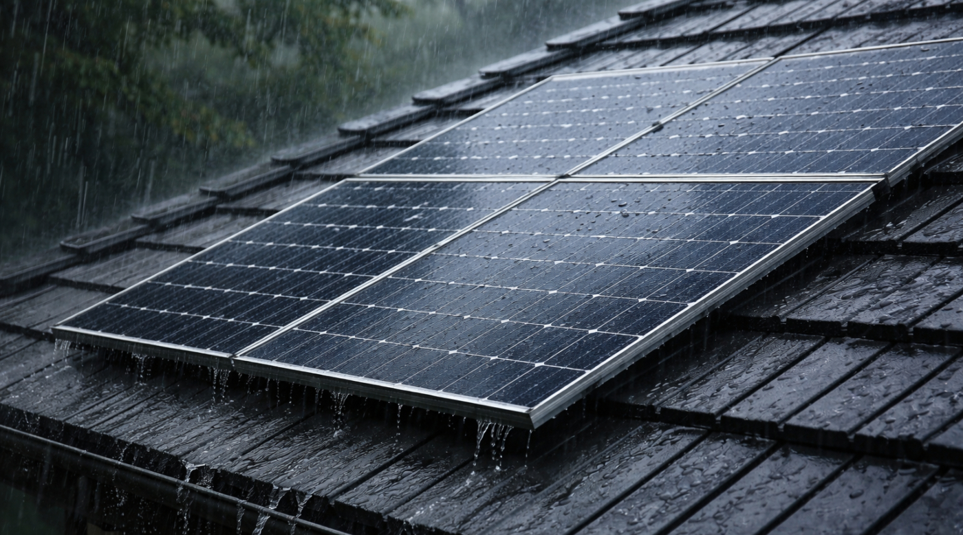 לצפייה בכתבה מעבדה בספרד פיתחה פאנל סולארי המפיק חשמל גם מהגשם